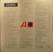 Atlantic Records 1st paper inner sleeve