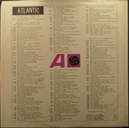 Atlantic Records 2nd paper inner sleeve