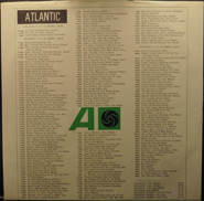 Atlantic Records 4th paper inner sleeve