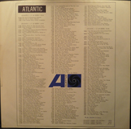 Atlantic Records 5th paper inner sleeve